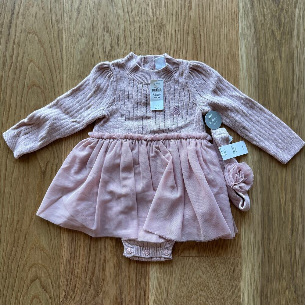 baby Gap Pink Tutu One Piece NWT 12-18 month